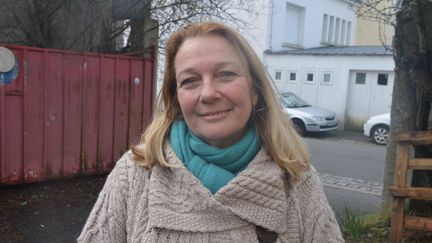 L'ancienne &eacute;lue FN de Lorient (Morbihan), Jo&euml;lle Bergeron, le 11 janvier 2014. (  MAXPPP)