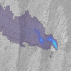 Une fuite de méthane provenant d'une station de compression du champ gazier de Malay (est du Turkménistan), le 2 octobre 2023. (LEA PRATI / CARBON MAPPER / FRANCEINFO)