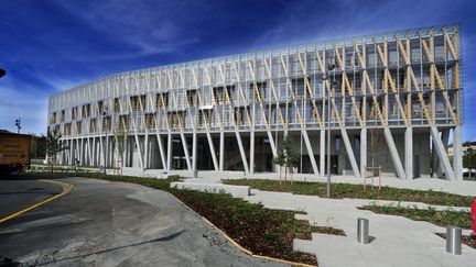 Le nouveau b&acirc;timent du conseil r&eacute;gional d'Auvergne, &agrave; Clermont-Ferrand (Puy-de-D&ocirc;me). (MAXPPP)