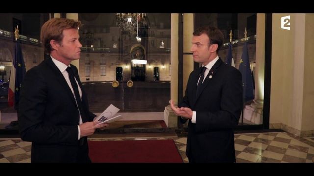 Macron lancera "une grande réflexion" sur l'audiovisuel public "au début de l'année prochaine"