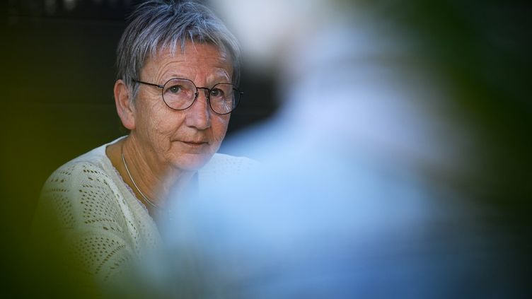 Martine Froger, in Varilhes, March 30, 2023. (LIONEL BONAVENTURE / AFP)