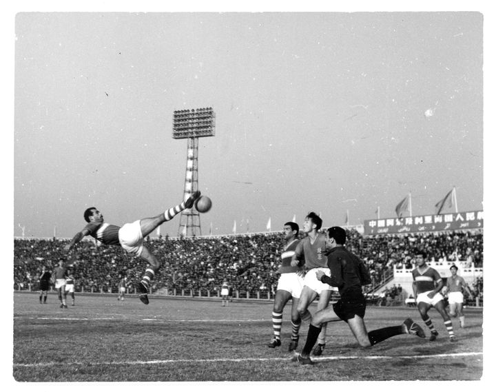 Equipe FLN en Chine en 1959&nbsp; (Fédération internationale de football association)