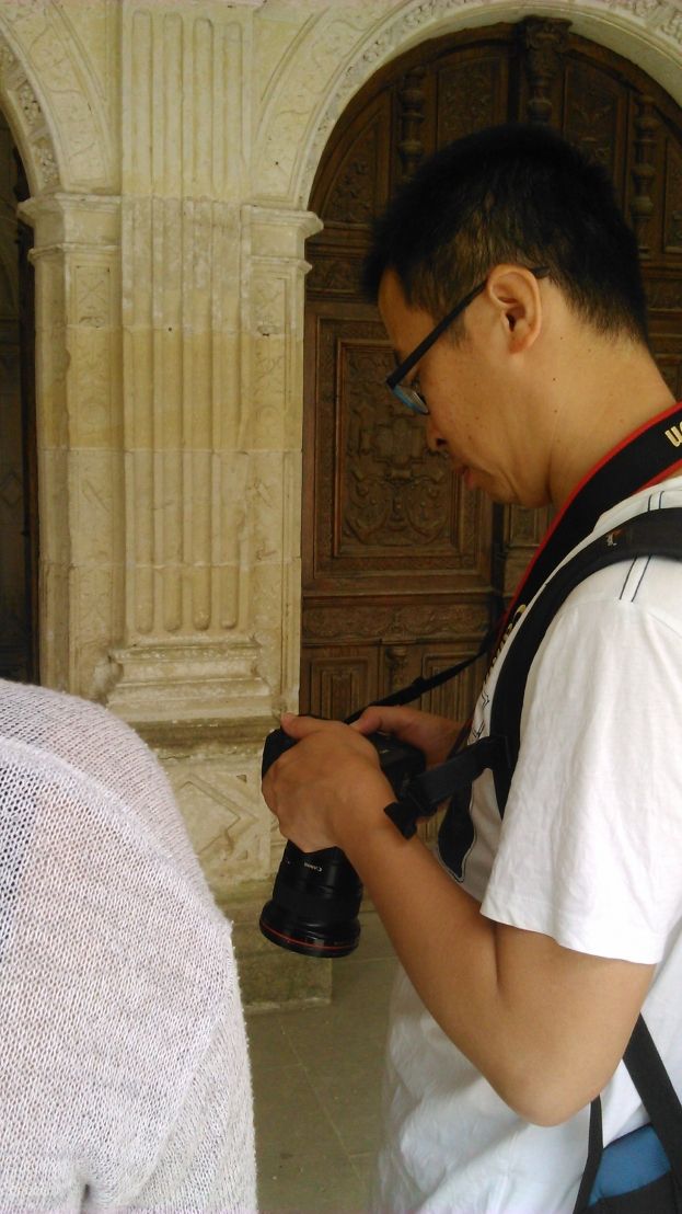 &nbsp; (Fan Yibo a pris des photos à Azay-le-Rideau. Catherine Danielou © Centre des Monuments Historiques)