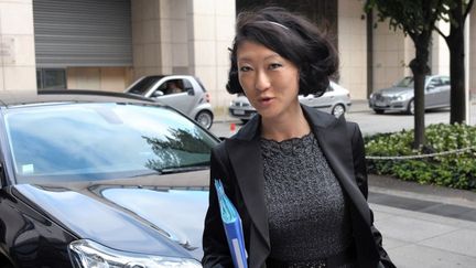 Fleur Pellerin, la ministre de l'Economie num&eacute;rique, &agrave; Paris le 17 juillet 2012. (ERIC PIERMONT / AFP)