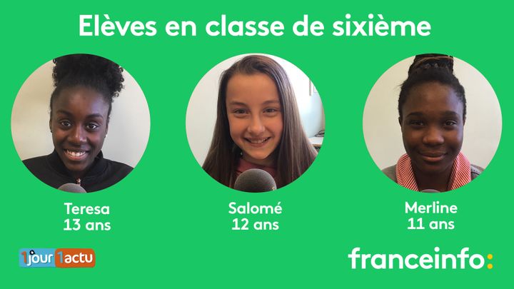 franceinfo junior, une émission en partenariat avec le magazine pour enfants 1jour1actu et 1jour1actu.com. (FRANCEINFO / RADIOFRANCE)