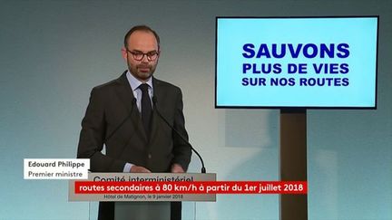 Sécurité routière : regardez le discours d'Edouard Philippe