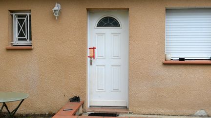 Domicile&nbsp;de la victime, à Gratentour en Haute-Garonne, le 4 mai 2022.&nbsp; (NATHALIE SAINT-AFFRE / MAXPPP)