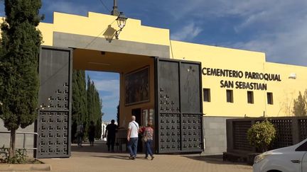 Le cimetière de San Sebastien, sur l'île de Grande Canarie. (GILLES GALLINARO / RADIO FRANCE)