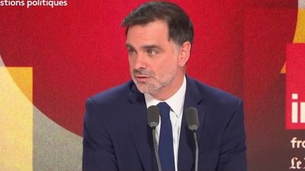 Laurent Saint-Martin, ministre du Budget et des Comptes publics, le 20 octobre 2024. (FRANCEINFO)