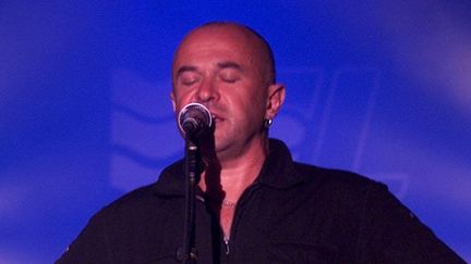 Yann-Fañch Kemener au festival Interceltique de Lorient en août 2002.
 (Vincent Michel / PQR Ouest France / MaxPPP)