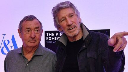 Nick Masson et Rogers Waters, co-fondateurs de Pink Floyd (2017)
 (BEN STANSALL / AFP)