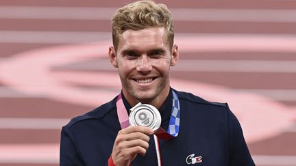 Kevin Mayer, seul médaillé olympique français aux JO de Tokyo. (KEMPINAIRE STEPHANE / KMSP)