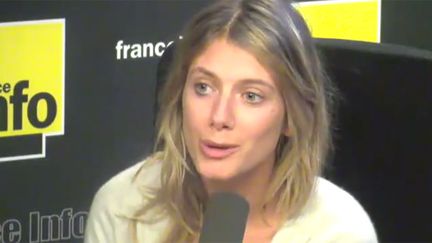 &nbsp; (Mélanie Laurent et Cyril Dion présentent leur documentaire "Demain" © Radio France)