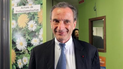 Le PDG d'EDF, Henri Proglio, le 3 avril 2012 &agrave; Paris.&nbsp; (PIERRE VERDY / AFP)