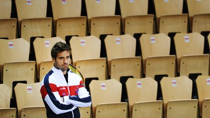 Arnaud Cl&eacute;ment, le 29 janvier 2014, &agrave;&nbsp;Mouilleron-le-Captif (Vend&eacute;e).&nbsp; (JEAN-SEBASTIEN EVRARD / AFP)