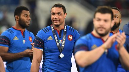 Les Bleus du capitaine Thierry Dusautoir ont confiance en leur potentiel (GABRIEL BOUYS / AFP)