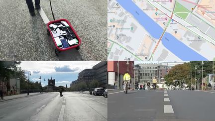 Une centaine de smartphone allumés peuvent-ils tromper Google Maps ?&nbsp; (Simon Weckert/YouTube)