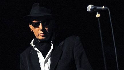 Alain Bashung en juillet 2008 à Nyon (Suisse)
 (AFP / Fabrice Coffrini)