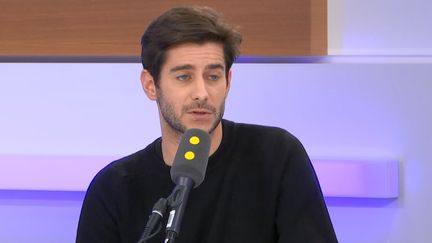 &nbsp;Guillaume Gibault, sur franceinfo, mercredi 15 janvier. (FRANCEINFO / RADIOFRANCE)