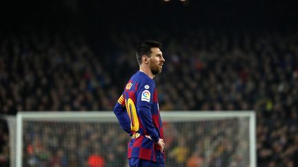 Lionel Messi, capitaine du FC Barcelone (JOAN VALLS / NURPHOTO)