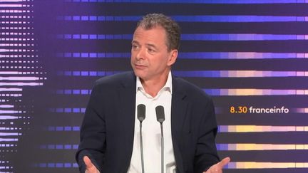 Rémi Salomon, le président de la conférence des commissions médicales hospitalières et universitaires, sur franceinfo le 18 septembre 2024. (FRANCEINFO / RADIO FRANCE)