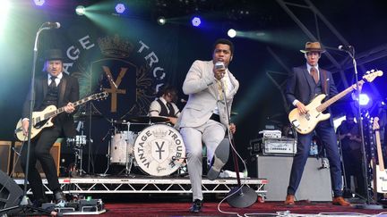 Vintage Trouble en concert à Hyde Park, le 25 juin dernier
