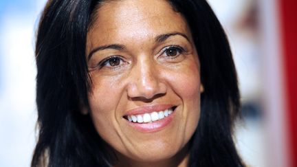 Samia Ghali, maire PS du 8e arrondissement de Marseille, candidate &agrave; la primaire socialiste pour les municipales, le 12 septembre 2013 &agrave; Marseille (Bouches-du-Rh&ocirc;ne). (ANNE-CHRISTINE POUJOULAT / AFP)