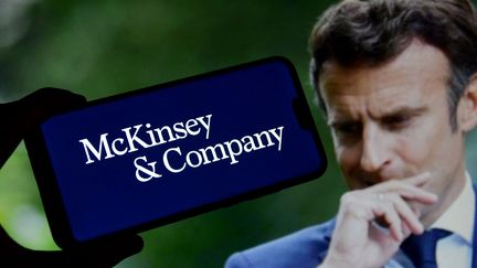 Une dizaine de consultants de McKinsey ont activement participé à la campagne 2017 d’Emmanuel Macron sans que cela ait été déclaré. (ROMAIN DOUCELIN / HANS LUCAS)