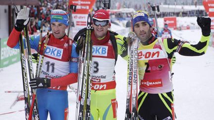 Le biathlète Martin Fourcade