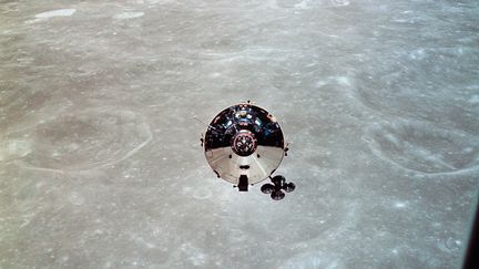 La capsule Apollo 10 en route vers la Lune, le 5 juin 1969.&nbsp; (NASA / AFP)