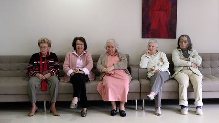 Dans une maison de retraite, le 13 janvier 2012, &agrave; Antibes (Alpes-Maritimes). (VALERY HACHE / AFP)