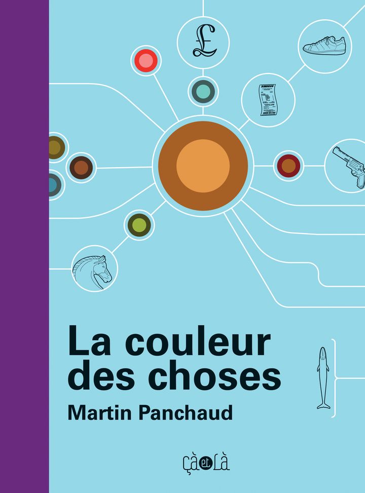 Couverture de "La couleur des choses" de Martin Panchaud, 2022 (EDTITIONS CA ET LA)