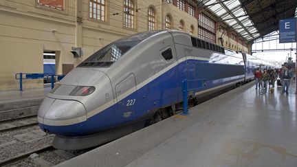 Une jeune femme affirme avoir été agressée sexuellement par un gendarme dans un train, en mars 2017, dans un TGV Marseille-Paris. (WOJTEK BUSS  / ONLY FRANCE / AFP)