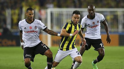 Mathieu Valbuena a joué son premier derby sous les couleurs de Fenerbahçe. (EMRAH YORULMAZ / ANADOLU AGENCY)