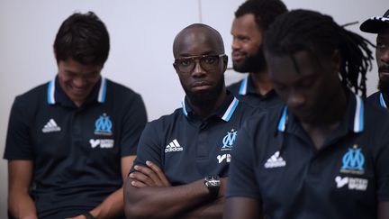 Lassana Diarra capitaine de l'OM mais pour combien de temps ? (BERTRAND LANGLOIS / AFP)