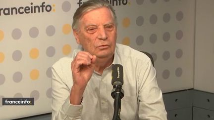 Patrice Duhamel, co-auteur de  "Président, le prix à payer – face à la rue". (FRANCEINFO / RADIO FRANCE)