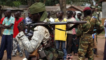 Un soldat tchadien &agrave; Bangui (Centrafrique), le 9 d&eacute;cembre 2013. (REUTERS)