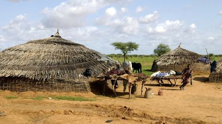 Campement de l'ethnie Bella près de Gorom Gorom, au Burkina Faso. (AFP / PHILIPPE ROY)