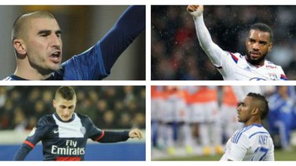 Ruffier, Lacazette, Verratti et Payet