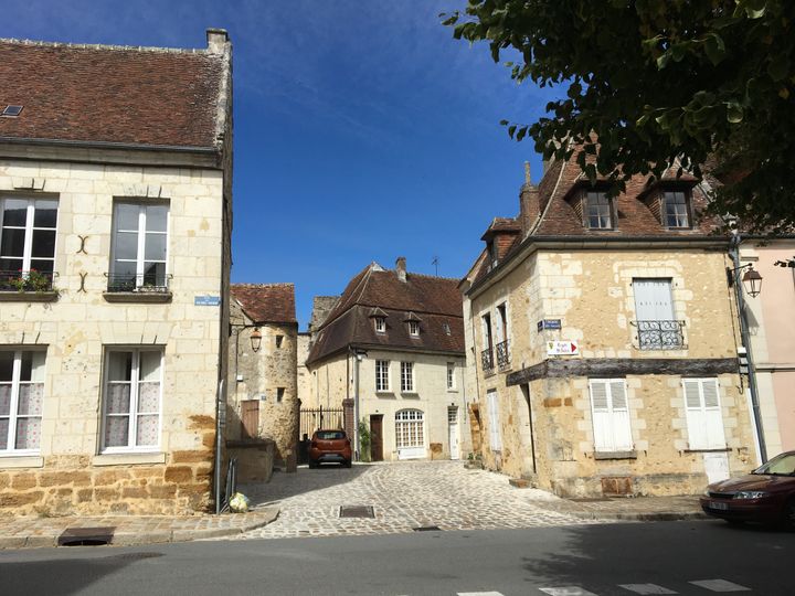 Dans la cité médiévale de Mortagne-au-Perche, dans l'Orne. (INGRID POHU / RADIO FRANCE)