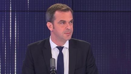 Olivier Véran, ministre des Solidarités et de la Santé, était l'invité du 8h30 franceinfo le 29 juin 2021. (FRANCEINFO / RADIOFRANCE)