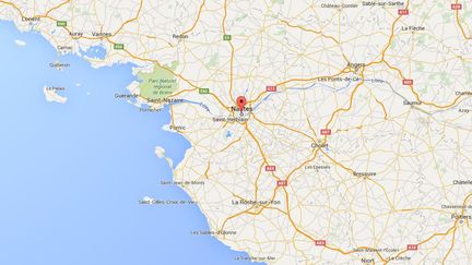 Trois personnes ont été interpellées, le&nbsp;19 décembre 2015,&nbsp;après qu'une jeune femme a été traînée sur près de deux kilomètres par une voiture&nbsp;à&nbsp;Nantes (Loire-Atlantique). (GOOGLE MAPS)