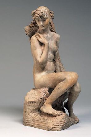   Jeune fille à la gerbe
 (Musée Rodin)