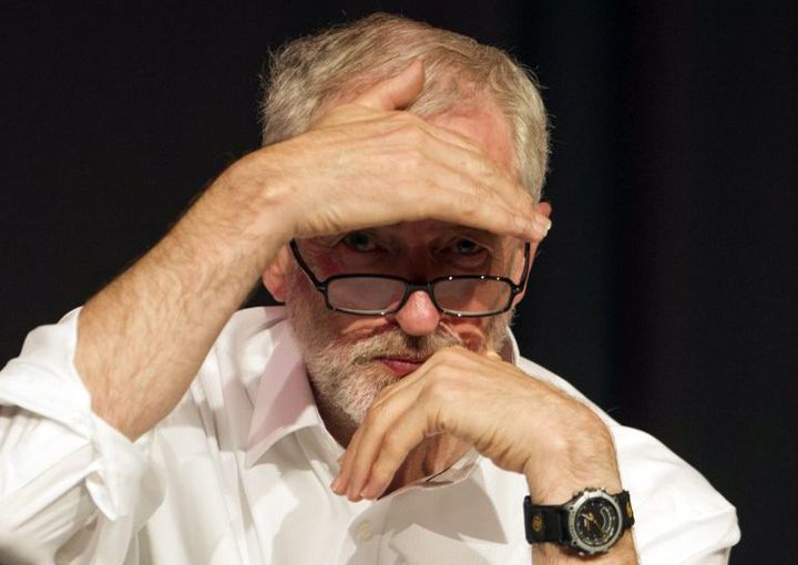 Jeremy Corbyn. (AFP PHOTO / LESLEY MARTIN )