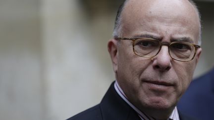 Bernard Cazeneuve, le 20 juin&nbsp;2016, à Paris, devant les journalistes.  (THOMAS SAMSON / AFP)