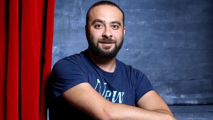 Isamël Saidi, réalisateur, dramaturge, metteur en scène, écrivain.&nbsp; (BRUNO COUTIER / AFP)