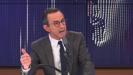 Bruno Retailleau, président du groupe LR au Sénat et sénateur de la Vendée, invité de franceinfo jeudi 14 janvier 2021.
 (FRANCEINFO / RADIO FRANCE)