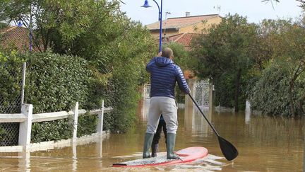 &nbsp; (Le risque d'inondation est grand dans treize départements du sud de la France d'ici samedi matin © MaxPPP)