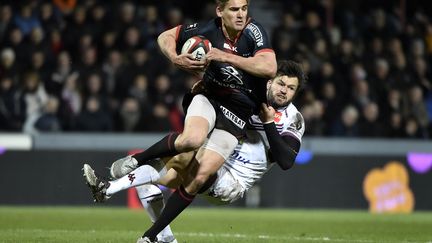 Toby Flood, l'Anglais du Stade Toulousain (PASCAL PAVANI / AFP)