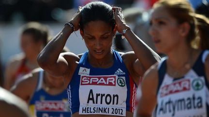 Christine Arron quitte la piste (OLIVIER MORIN / AFP)